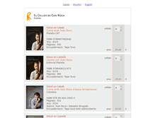 Tablet Screenshot of botiga.cellercanroca.com